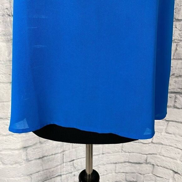 Mine Women S Loose Fit Tank Top Blouse W/crochet And Gold Metal Straps - Picture 3 of 14